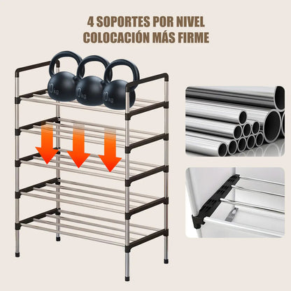 Organizador zapatos 5 Niveles para 15 Pares,