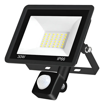 Pack 3 Focos LED 30W Sensor Movimiento Exterior
