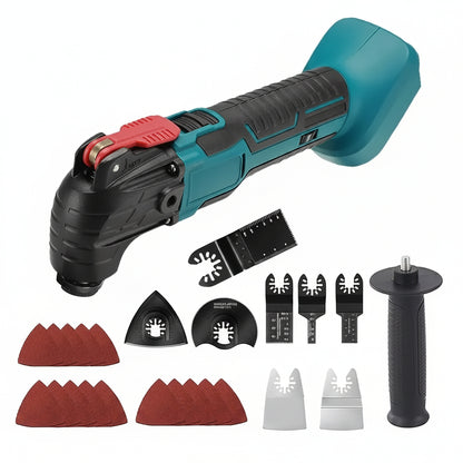 Herramienta Oscilante Multifunción 21V Inalámbrica – 170W con Accesorios Incluidos