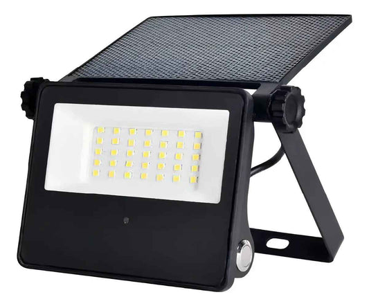 Lámpara Foco Solar LED 180W con Control Remoto y Panel Integrado