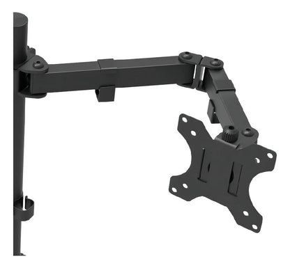 Soporte Doble Monitor 13–32" Articulado KPM-310 | Giro 360°