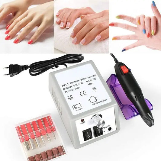 Torno Profesional para Uñas Acrílicas 20.000 RPM – Manicure y Pedicure 220V