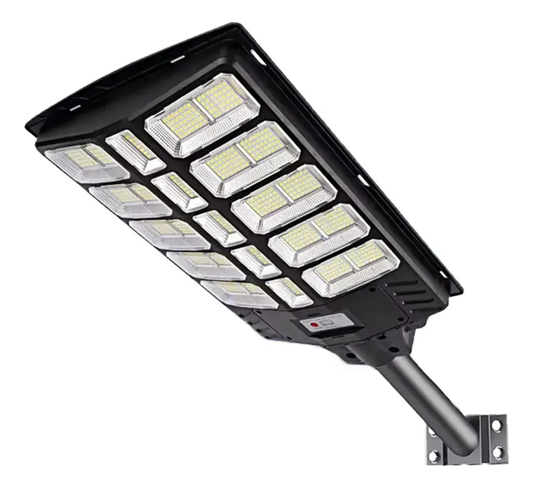 Foco Solar LED 6000w Exterior con Sensor y Control Remoto + Soporte