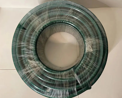 Manguera PVC Reforzada 3/4" con Malla Textil – Rollo 100 Metros, 8 Bar, Verde Oscuro