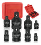 Set 8 Adaptadores de Dado para Llaves de Impacto 1/4" a 1" | Cromo Vanadio