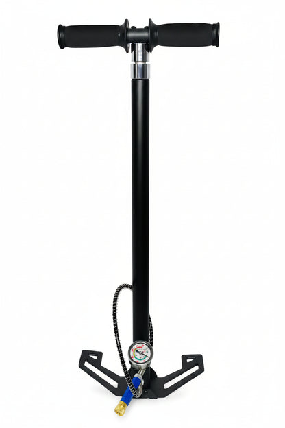 Bombín PCP de 4 Etapas con Manómetro para 4500 PSI