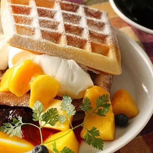 Wafflera Eléctrica Antiadherente 750W – Waffles y Sándwiches en Minutos