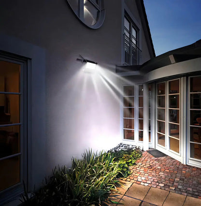 Lámpara Foco Solar LED 180W con Control Remoto y Panel Integrado