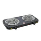 Cocinilla Eléctrica 2 Platos Espiral 2000W | Portátil | Negro