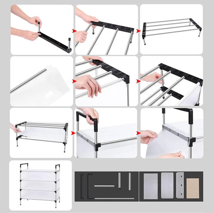 Organizador zapatos 5 Niveles para 15 Pares,