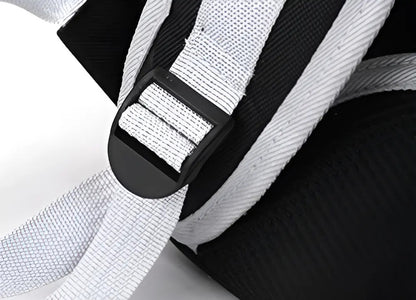 Mochila Transportadora Transparente para Mascotas – Ventilada, Negro