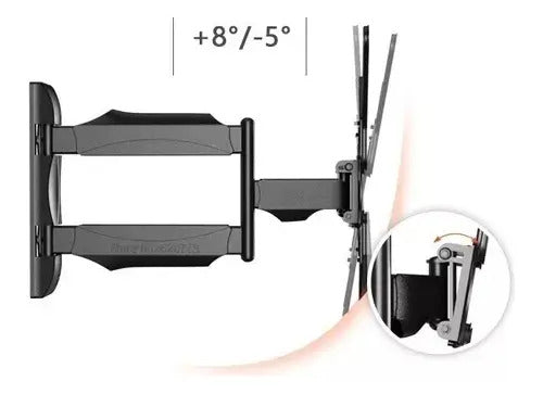 Base Soporte Tv Pared Brazo Ajustable 32 A 55 Pulgadas