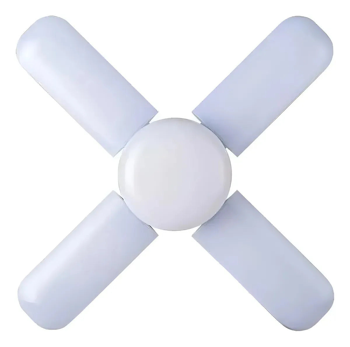 Ampolleta LED 4 Aspas Plegable 60W – Alto Brillo Blanco Frío E27 Eficiencia Clase A