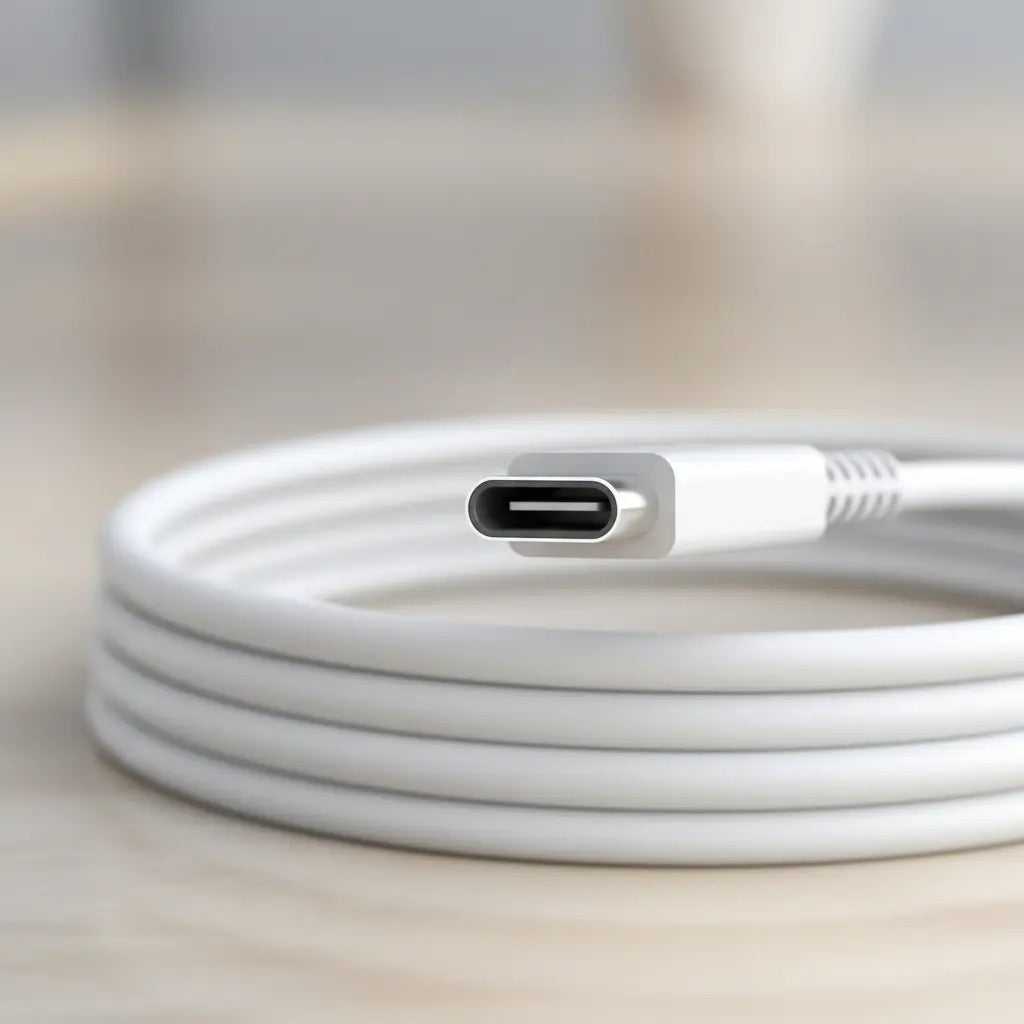 Cargador USB Tipo-C 120W Carga Rápida Eficiencia A++ Cable Incluido