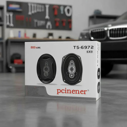 Parlantes para Auto 6x9" 800W | Pcinener TS-6972 | Sonido HIFI