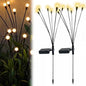 Luces LED Solares Luciérnagas para Jardín y Terraza – Pack 2 Unidades