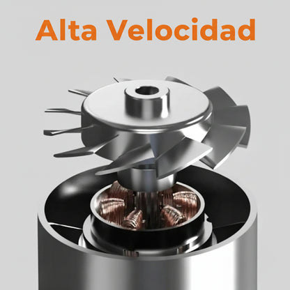 Mini Soplador Aspiradora Inalámbrica 2 en 1 | 3 Potencias | Recargable