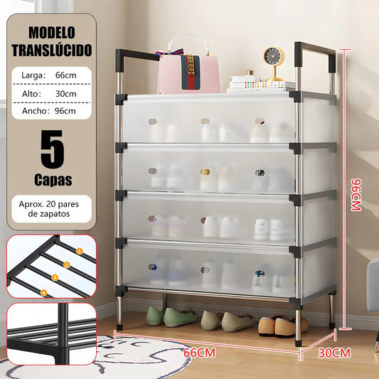 Organizador zapatos 5 Niveles para 15 Pares,