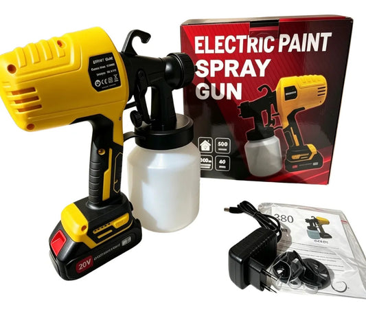 Pistola Pulverizadora de Pintura Inalámbrica 20V