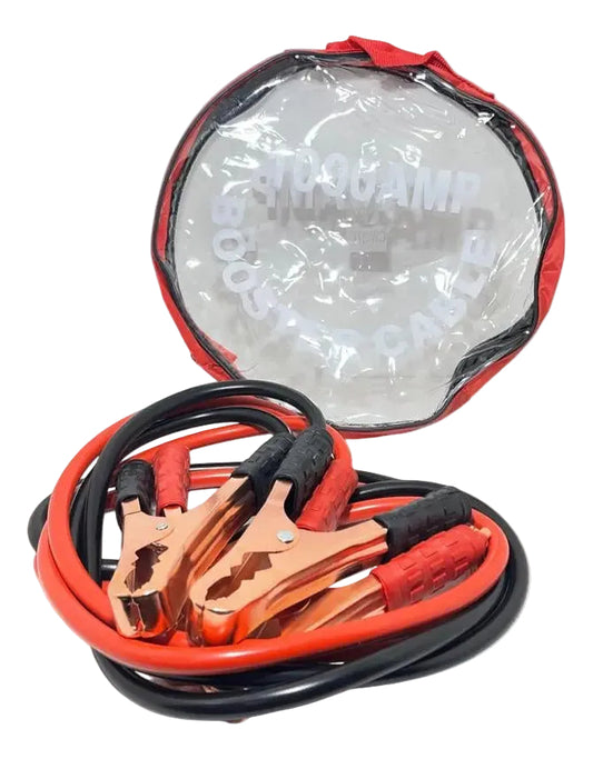 Cable Puente Batería 1500A | Pinzas Cobre | 2m | Auto y Camioneta