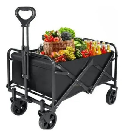 Carro Plegable Multifunción Camping Compras Transporte