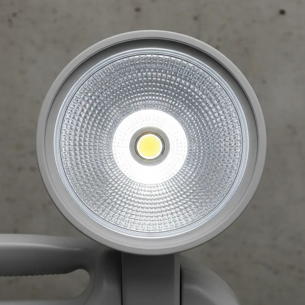 Luz de Emergencia LED Doble Cabezal | Recargable Automática 220V