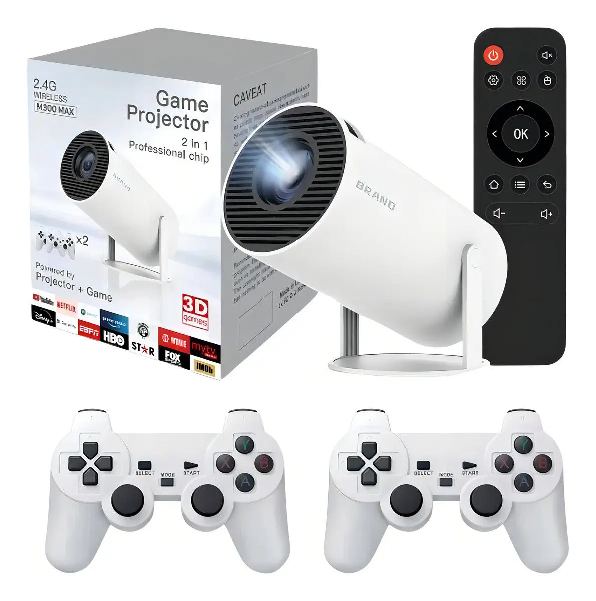 Mini Proyector Tecnopro X9105 4K WiFi Bluetooth