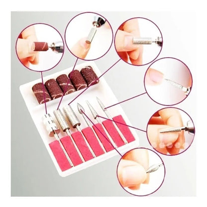 Torno Profesional para Uñas Acrílicas 20.000 RPM – Manicure y Pedicure 220V