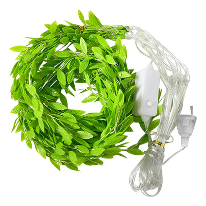 Cortina LED Hiedra Decorativa 200 Luces – Enredadera Artificial