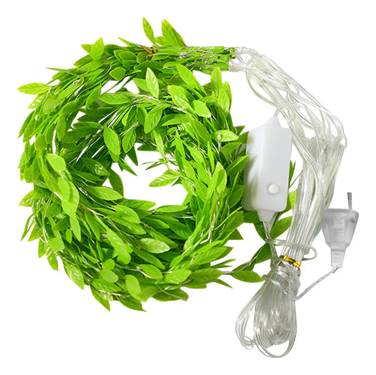 Cortina LED Hiedra Decorativa 200 Luces – Enredadera Artificial