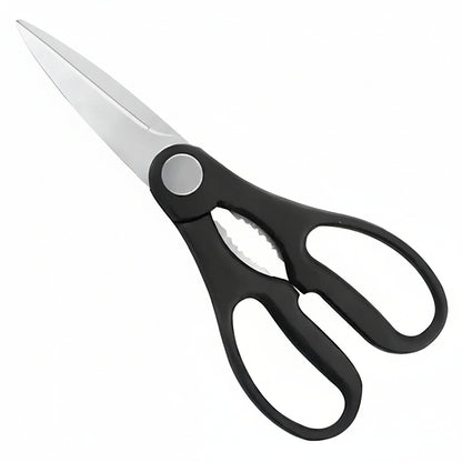 Set de 6 Cuchillos de Cocina en Acero Inoxidable con Mango Negro