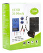 Kit Solar Portátil 3100ma – Panel + Batería + Inversor 220W + Ampolleta LED | Emergencias y Camping
