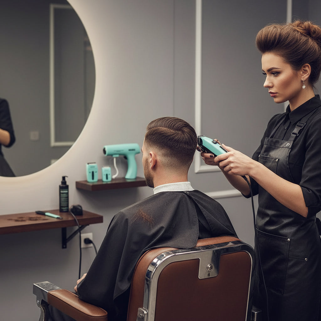 Cortadora de Cabello Profesional Wmark NG-8837 Kit 5 en 1