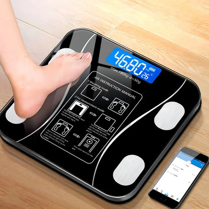 Báscula Digital Bluetooth 180kg App Android iOS