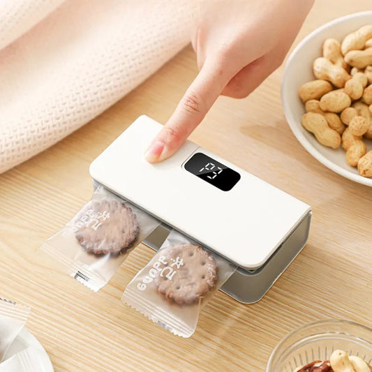 Selladora Manual Portátil para Bolsas – Café, Snacks y más