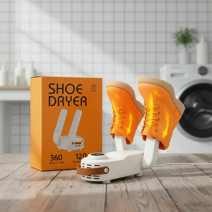 Secadora De Zapatillas Eléctrico Zapatos Botas Elimina Olor Blanco