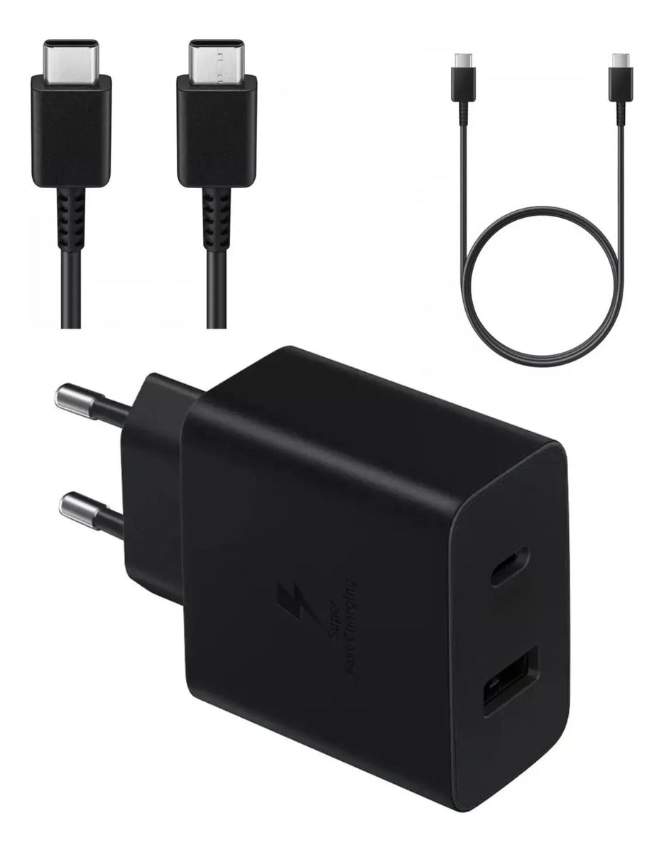 Cargador USB Tipo-C 120W Carga Rápida Eficiencia A++ Cable Incluido