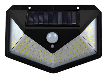 Pack 3 Focos Solares LED Exterior 100 LED con Sensor de Movimiento