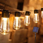 Guirnalda Solar LED Vintage 10 Metros – 10 Ampolletas