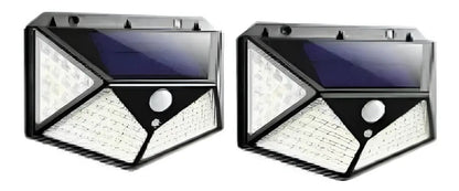 Pack 3 Focos Solares LED Exterior 100 LED con Sensor de Movimiento