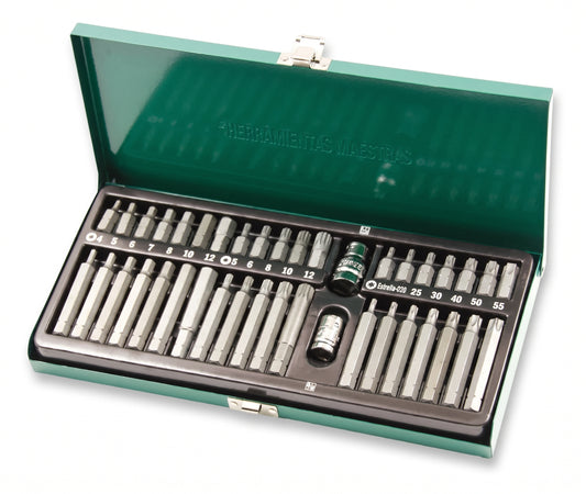 Juego de Puntas Torx Imbus Hexagonal 40 Piezas