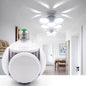 Ampolleta LED 45W E27 4 Aspas | 2400lm Luz Fría 20.000H