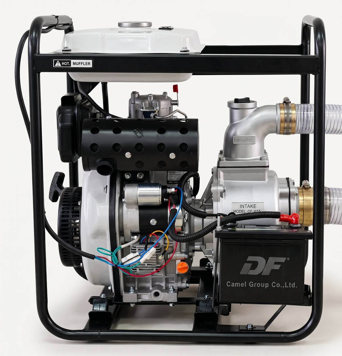 Motobomba De Agua 4 Pulgadas A Diesel Partida Eléctrica