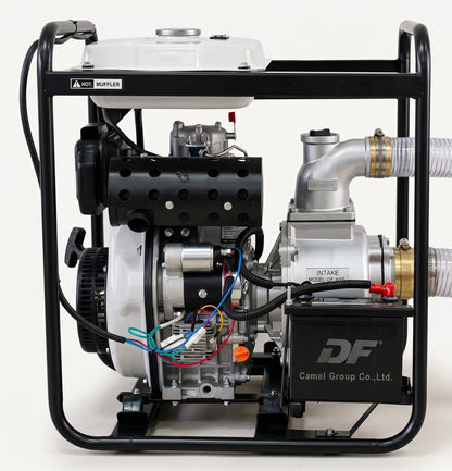 Motobomba De Agua 4 Pulgadas A Diesel Partida Eléctrica