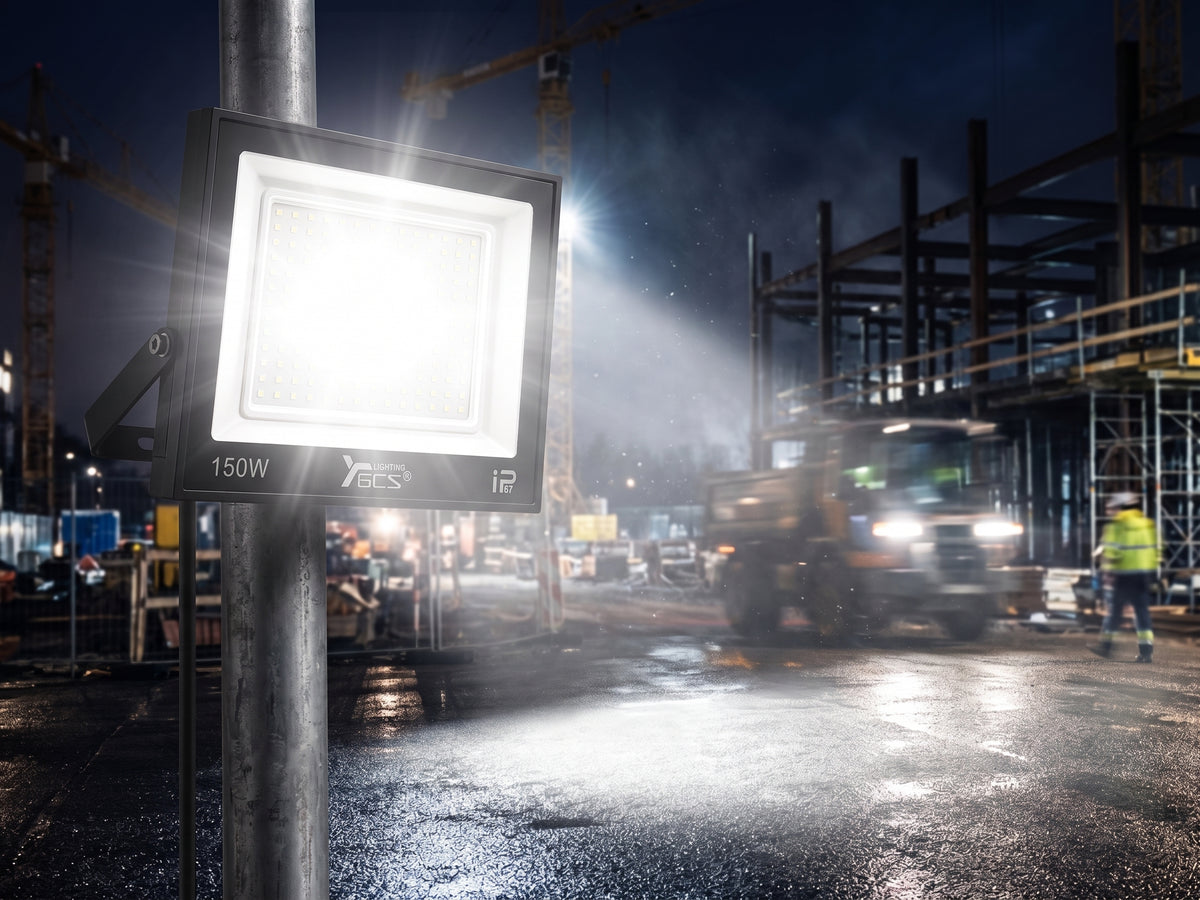 Foco LED Reflector Eléctrico 150W – Resistente al Agua para Exterior e Interior
