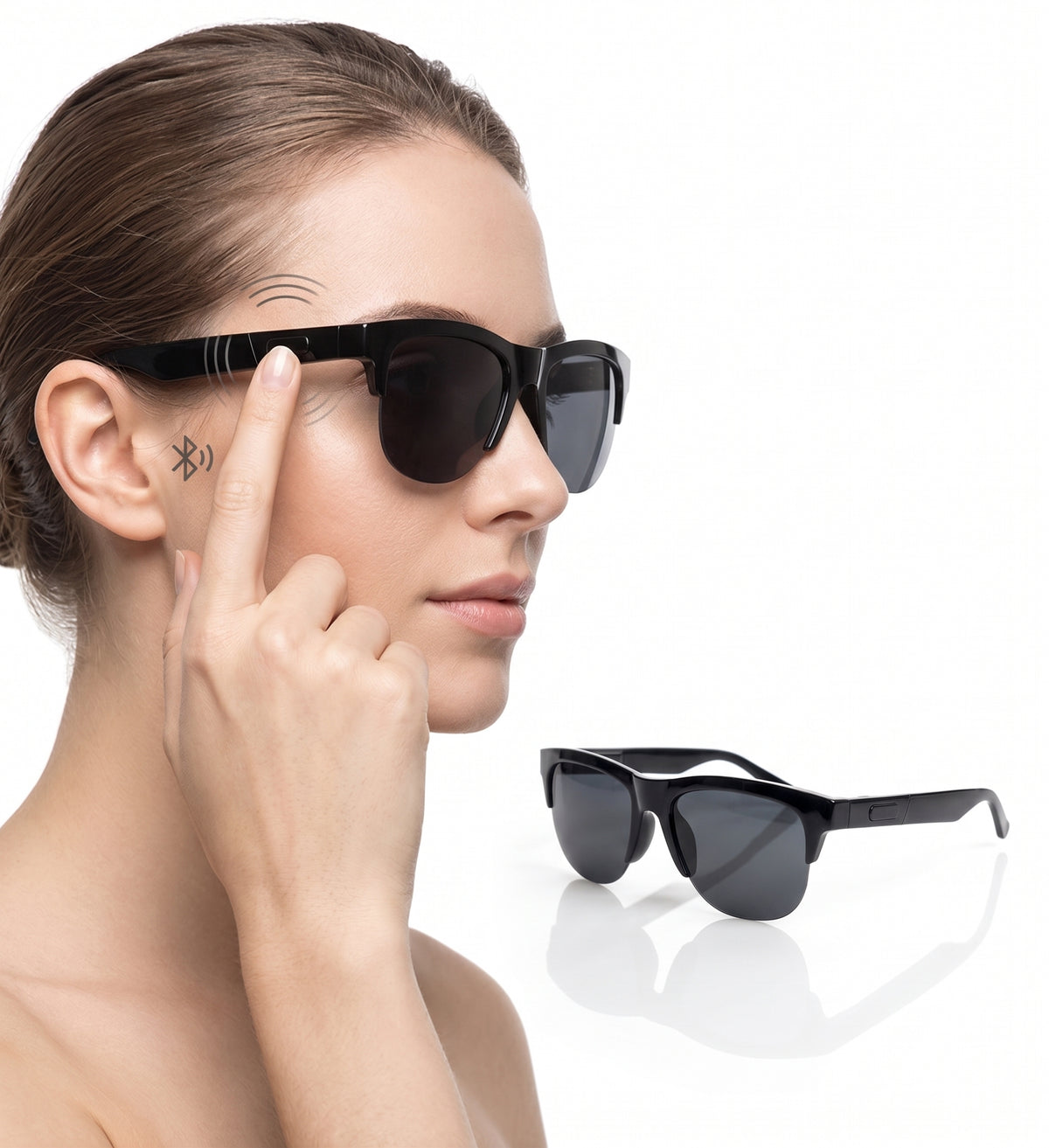 Gafas de Sol Inteligentes Bluetooth | Polarizadas UV400 con Audio