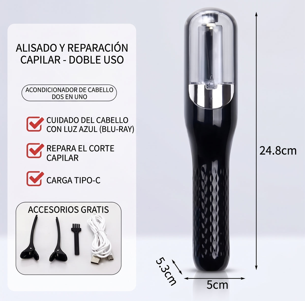 Cortadora de Puntas y Horquetillas | Inalámbrica 110V/220V