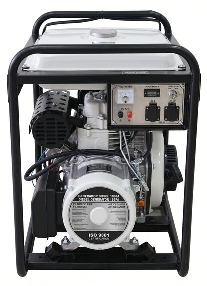 Motobomba De Agua 4 Pulgadas A Diesel Partida Eléctrica