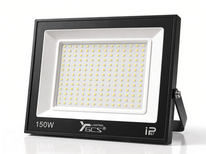 Foco LED Reflector Eléctrico 150W – Resistente al Agua para Exterior e Interior