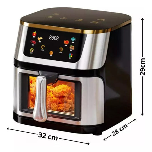 Air Fryer Digital 12L 2800W – Freidora de Aire para Toda la Familia